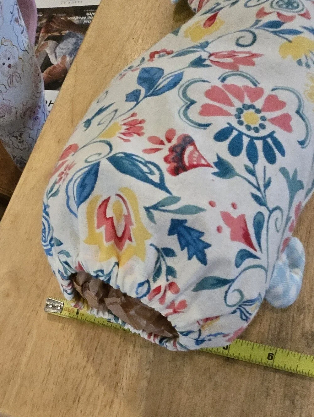 Pioneer Woam Pink Gingham Pig Face Potholder and  Reusable Bag Saver